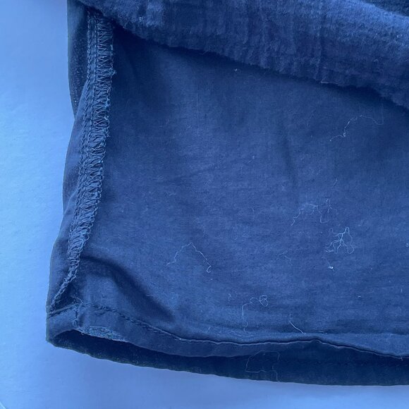 Black Boho Peasant Dress with crochet detailing - Picture 10 of 14